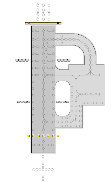 Fixture position on runway