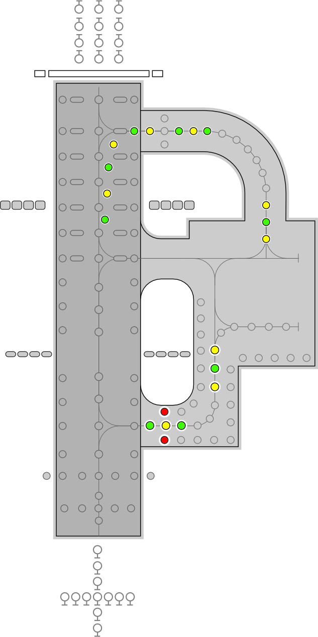 Fixture Position on Runway