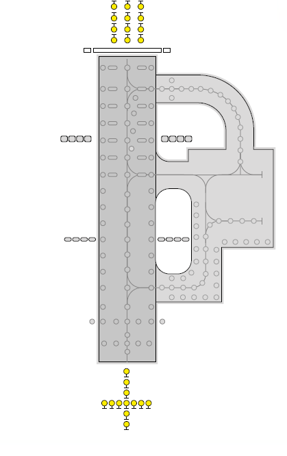 Fixture position on runway