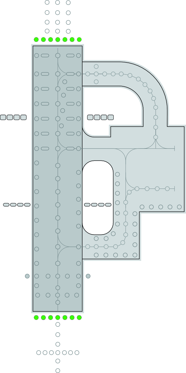 Fixture position on runway