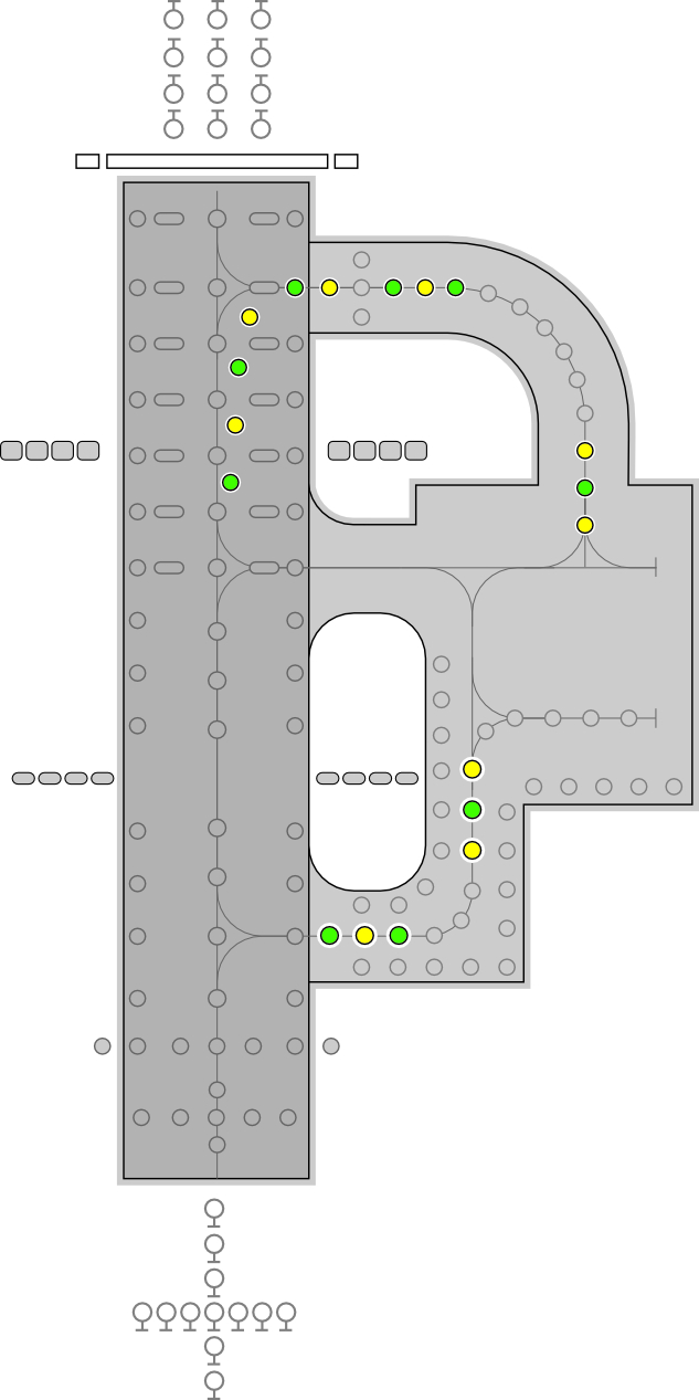 Fixture Position on Runway