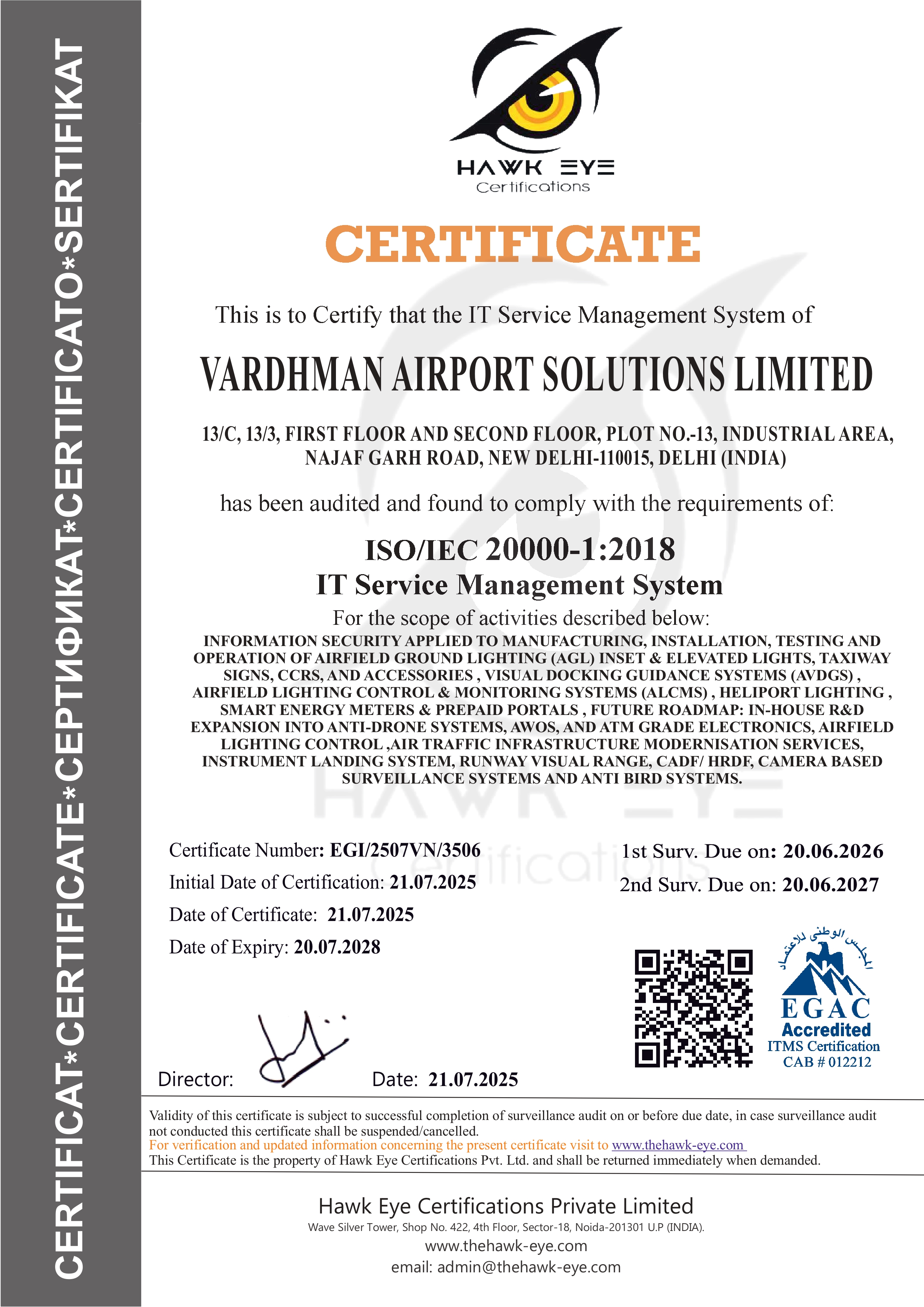 Certification 11